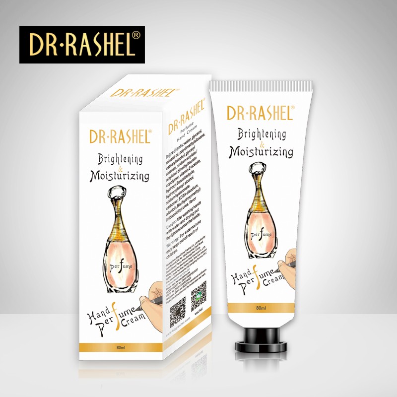 DR.RASHEL  Крем для рук PERFUME Brightening & Moisturizing Осветляющий и Увлажняющий  80мл  (DRL-1368)
