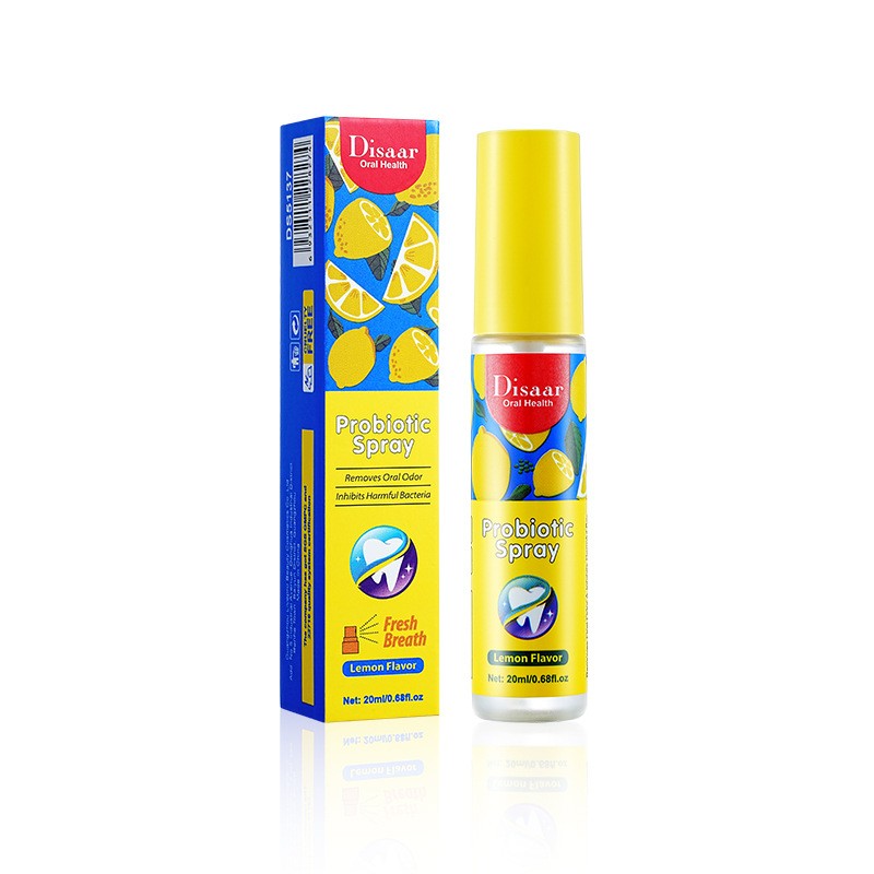 DISAAR  Спрей для полости рта PROBIOTIC Spray освежающий ЛИМОН  20мл  (DS-5137)