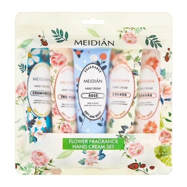 MEIDIAN  Крем для рук НАБОР (Flower Fragrance) Парфюмированный (30г * 5)  (Цена от коробки)
