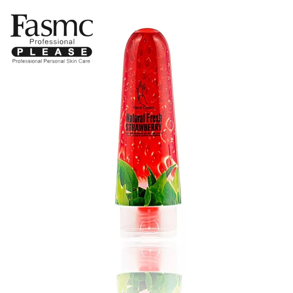 FASMC  Крем для рук Natural Fresh КЛУБНИКА  (STRAWBERRY)  100г  (fm-039)