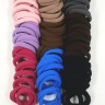 Резинки для волос "ОК" (100 штук) Разноцветные  (ТВ-7067)