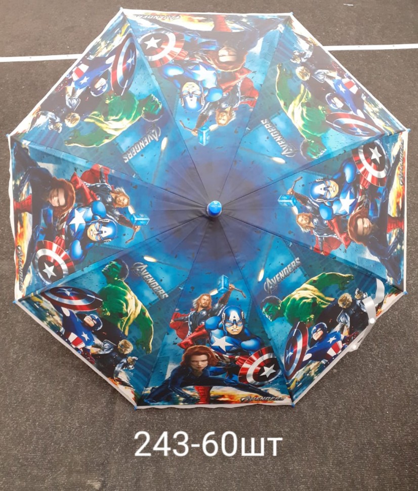 Детский зонт, 12 штук «Друзья» в ассортименте. 243.