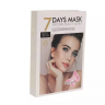 DANJIA  Маска тканевая для лица и шеи 7 DAYS Органайзер Natural Beauty Secret НЕДЕЛЬКА (белый)  (7 * 42г)  (123)