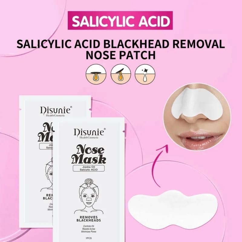 DISUNIE  Маска - Пластырь для носа SALICYLIC ACID Удаление Черных точек САЛИЦИЛОВАЯ КИСЛОТА  (DE-8113)  К10