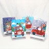 Пакет Подарочный  НОВЫЙ ГОД Дед Мороз в Автомобиле   Цена за ШТУКУ (31*42*12)  (YM-S-1273-L-1) (ТВ-2519)