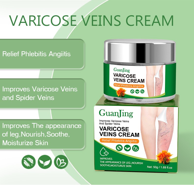 GUANGING  Крем для ног VARICOSE VEINS Cream От Варикозного расширения вен  50г  (GJ-6003)