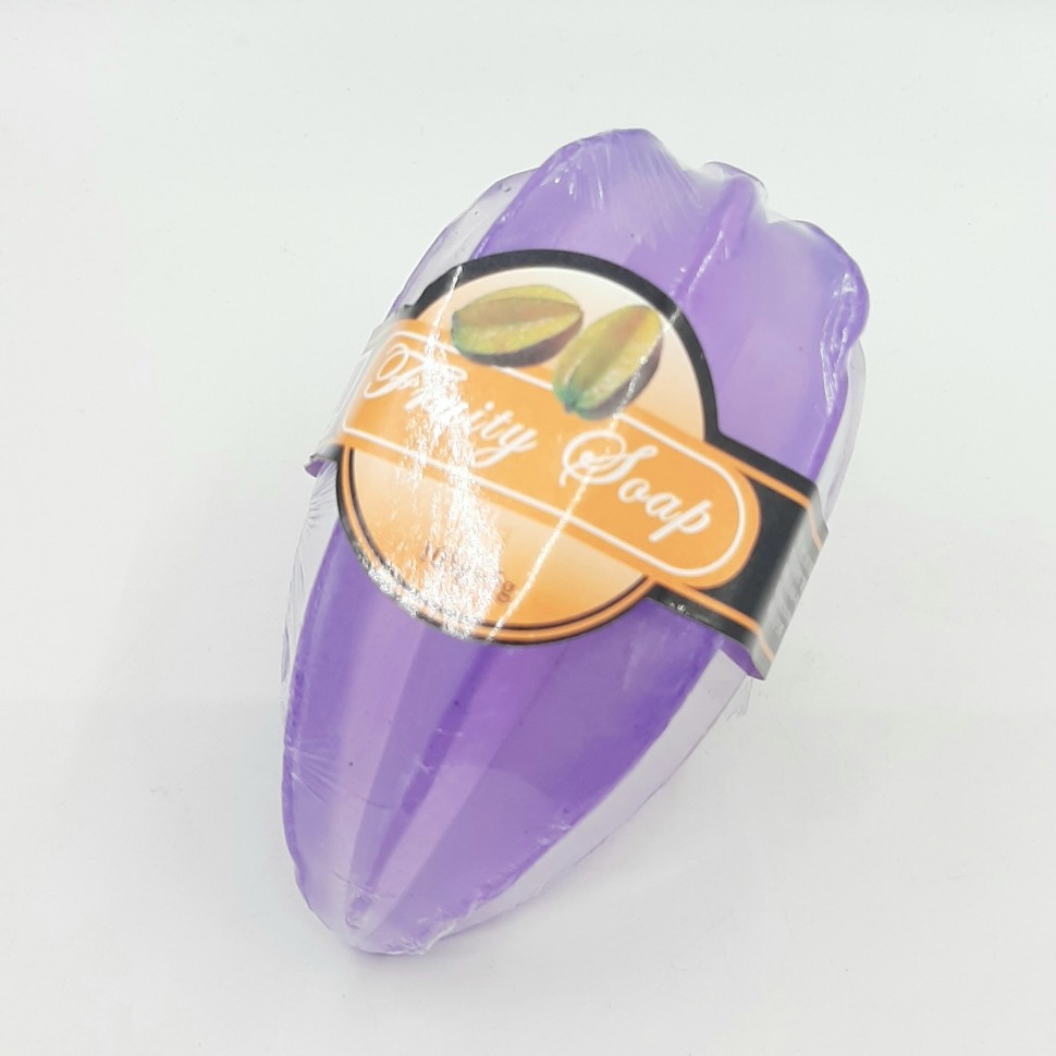 FRUITY SOAP  Мыло Фруктовое фигурное КАРАМБОЛА (фиолетовое)  105г