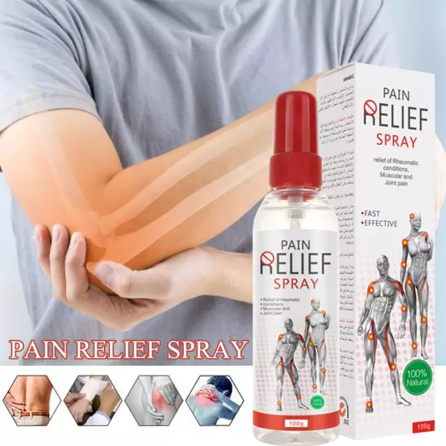PEI MEI  Спрей для тела PAIN RELIEF Spray  От ревматизма, боли в мышцах и суставах  100г  (PM-6907)