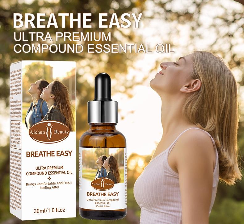 AICHUN BEAUTY  Масло эфирное BREATHE EASY Облегчающее дыхание  30мл  (AC-3097)
