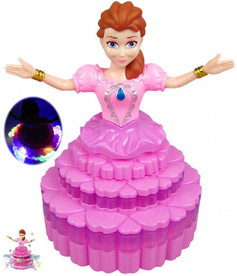 Кукла вращающаяся, светящаяся Rotating Princess