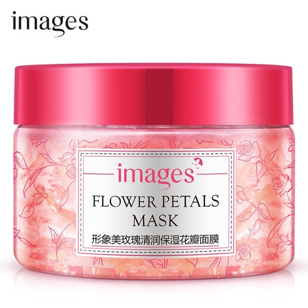 IMAGES  Маска для лица Flower Petals ROSE с лепестками РОЗЫ  120г  (XXM-2897)