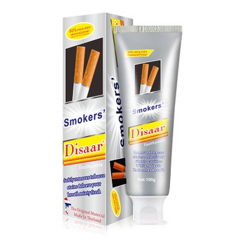 DISAAR  Зубная паста SMOKERS' От пятен Для Курящих  100г  (DS-341-1)