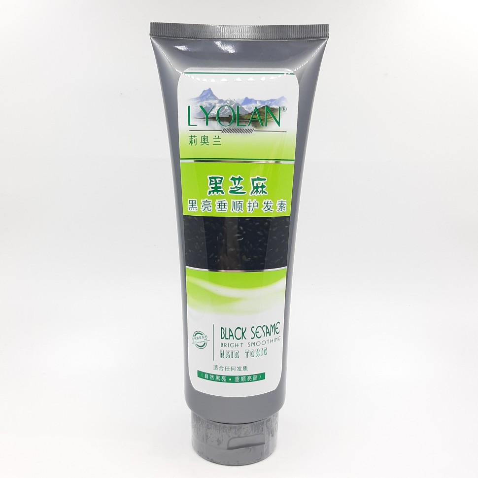 LYOLAN Бальзам для волос Black Sesame Hair Tonic ЧЕРНЫЙ КУНЖУТ  450г  (B-0417)