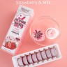 DISUNIE  Маска для лица ICE CREAM Грязевая Strawberry & Milk  (5г * 8 штук)  (DE-8073)