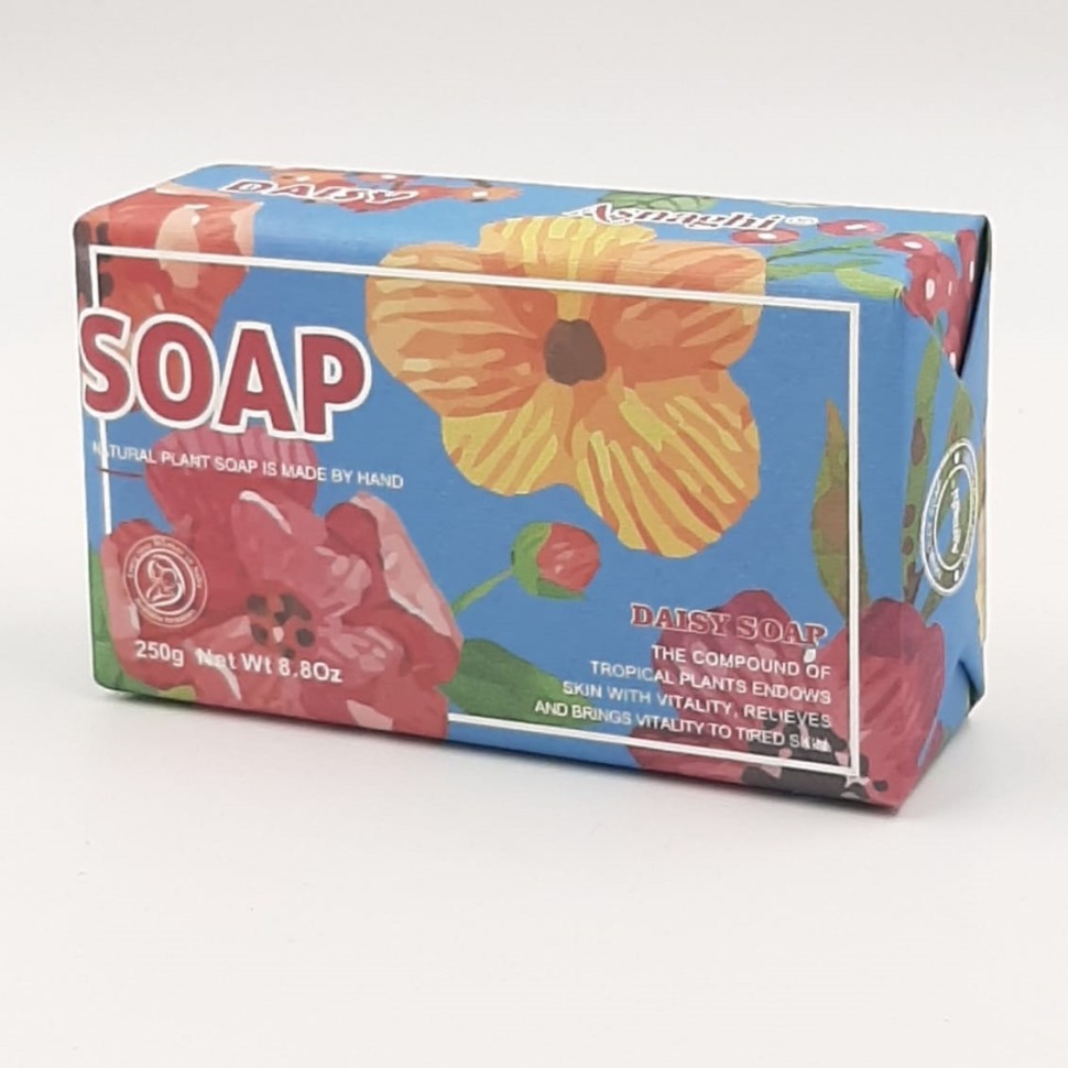 ASNAGHI  Мыло для лица и тела Tropical Soap Парфюмированное DAISY  250г  (А-024)  (ТВ-7688)