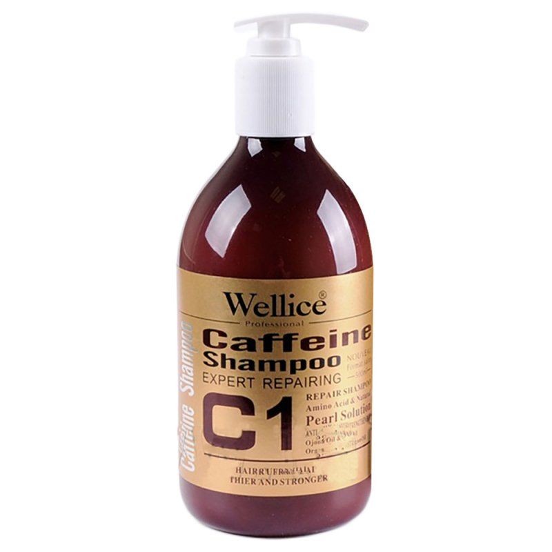 WELLICE Шампунь Expert Repairing CAFFEINE C1 с Кофеином  500г